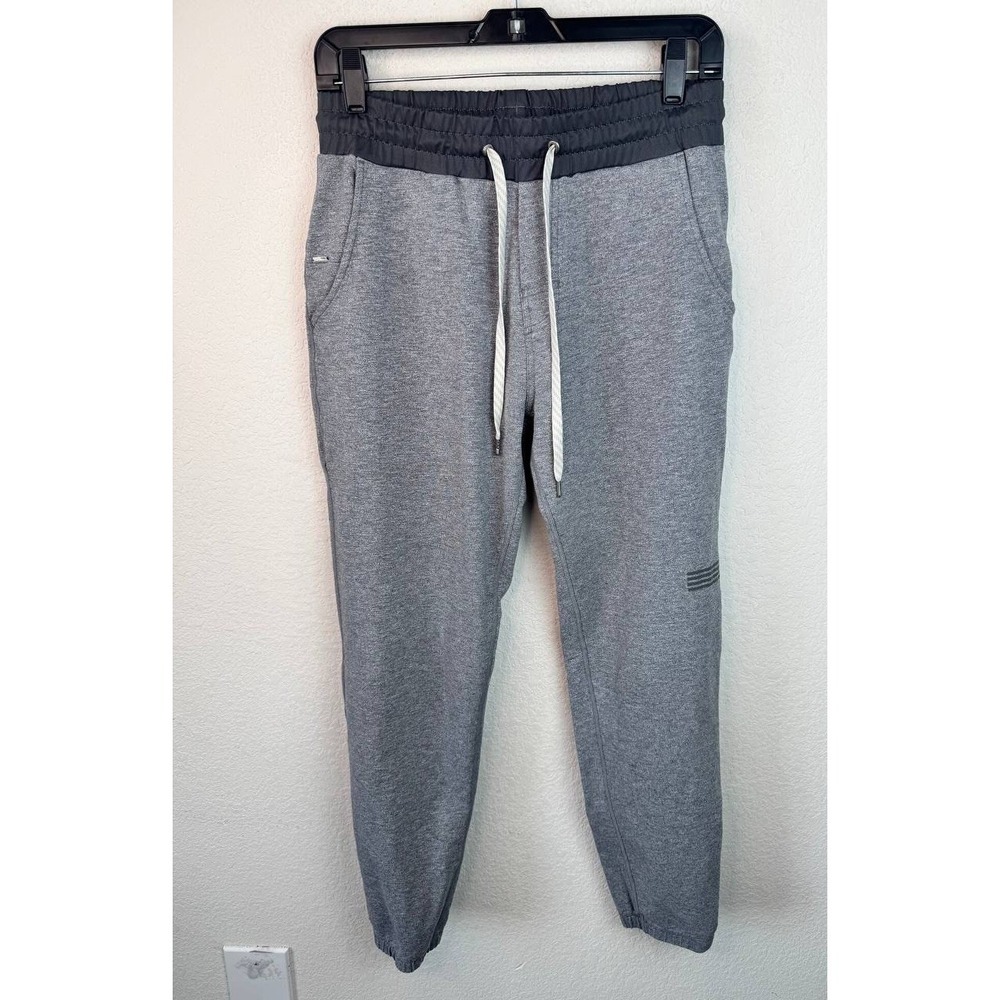 Vuori Balboa Athletic Jogger Pants Men's M Heather Gray Performance Lounge